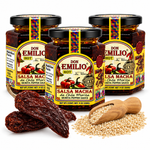 Don Emilio Morita Pepper Salsa Macha 9 oz 3 PACK | HOT (NON-GMO)