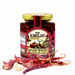 Don Emilio Extra Hot Red Pepper Salsa Macha 9 oz | EXTRA HOT (NON-GMO)