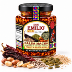 Don Emilio Peanut with Select Seeds Salsa Macha 9 oz | MILD (NON-GMO)