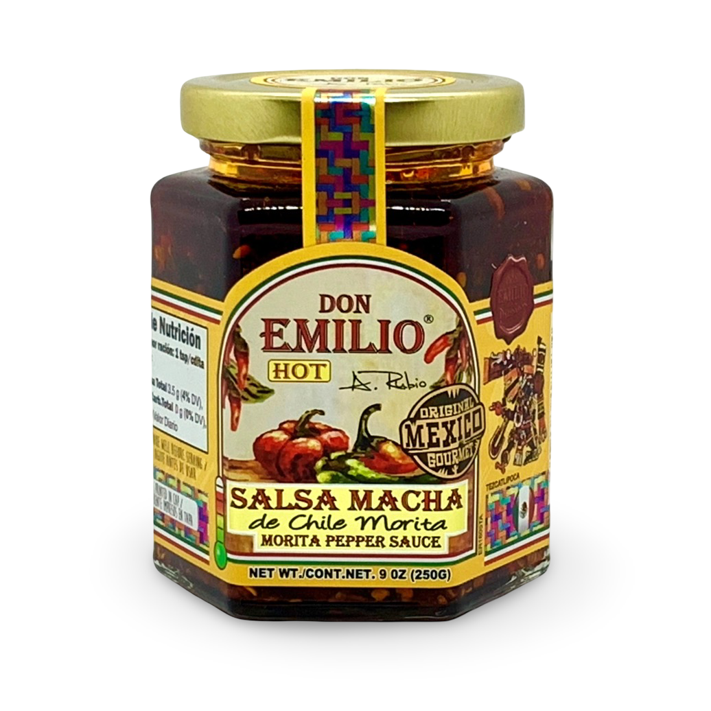Don Emilio Morita Pepper Salsa Macha | NON-GMO, All natural