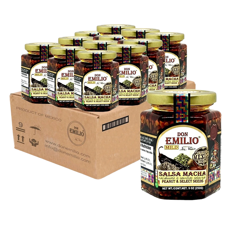 Don Emilio  Peanut with Select Seeds Salsa Macha 12/9 oz | MILD (NON-GMO)