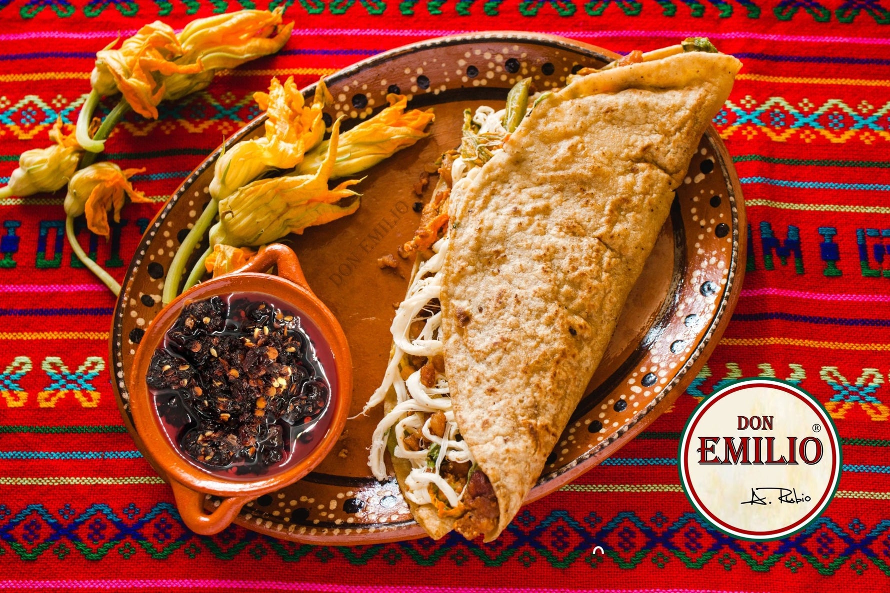 Don Emilio Salsa Macha Chili Oil, Roasted Morita Peppers, Spicy Gourmet Sauce, All Natural 12/9oz